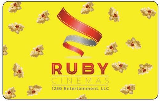 Ruby Cinemas Gift Card